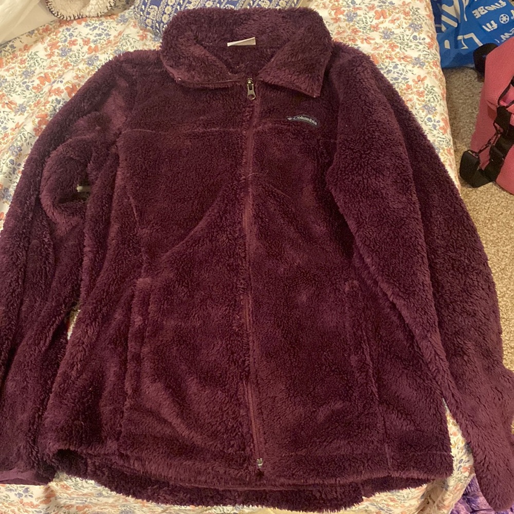 Like new purple Columbia jacket size small